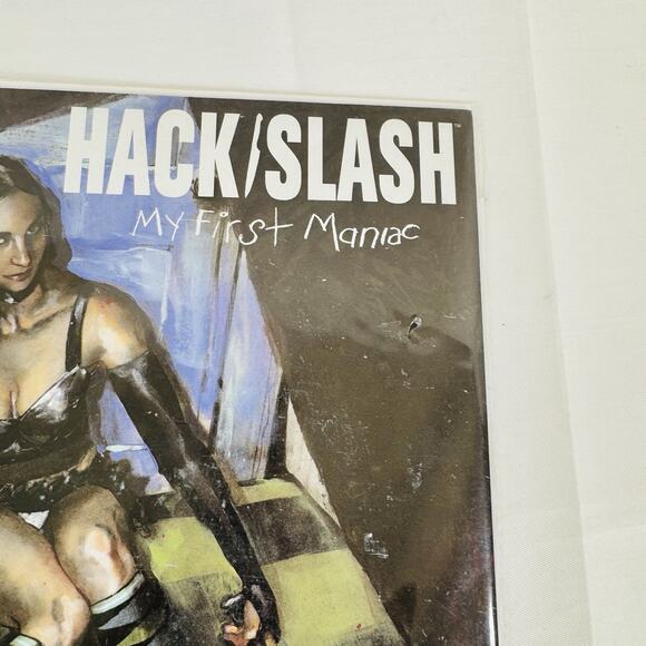 Hack Slash My First Maniac #4 Gaydos Error Recalled Variant (Image 2010) - Picture 5 of 6